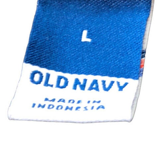 Old Navy Linen Blend Top Large Gray Ruffle Flutter Short Sleeve Womens Knit - Picture 3 of 4